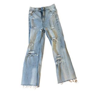 Lioness high rise ripped jeans